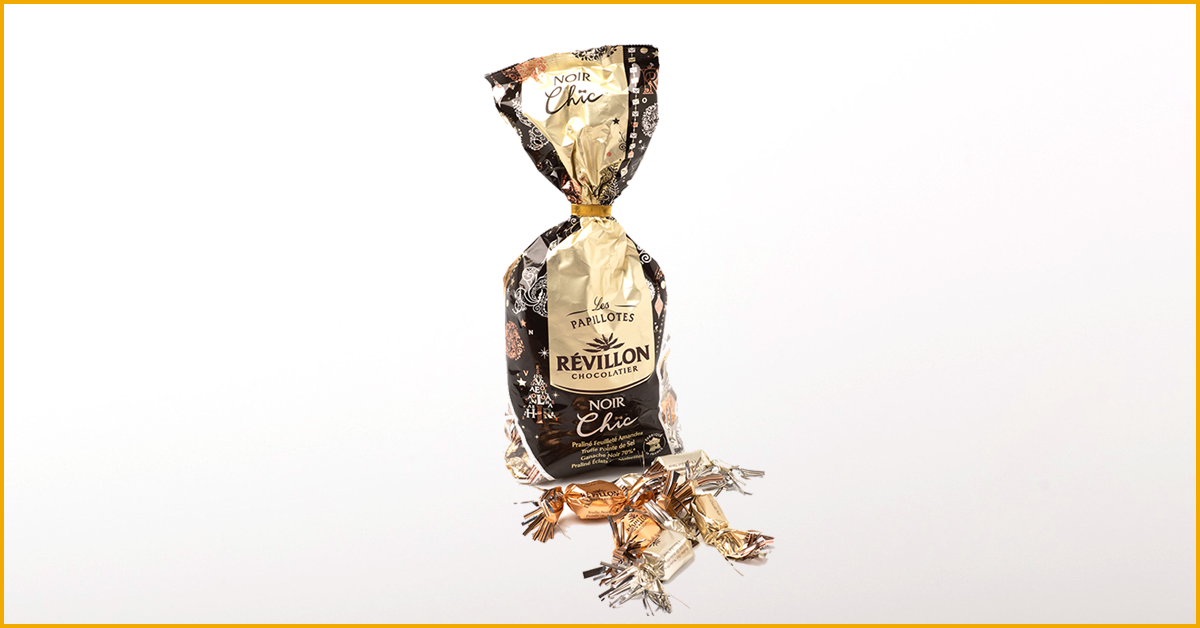 REVILLON CHOCOLATIER Les papillotes authentiques au chocolat noir