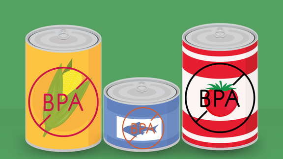 BPA-Verbot auf EU-Ebene für verschiedene Lebensmittel, zum Beispiel Dosenmais, Dosentomaten, Dosenthunfisch